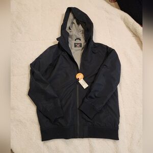 Children's Place New Navy XXL 16 Hooded Windbreaker Jacket NWT